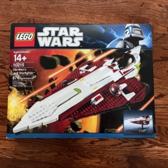 LEGO Star Wars 10215 Obi-Wan's Jedi Starfighter Retired Set 676 pcs NEW / Sealed - Picture 2 of 9